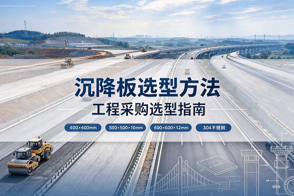 溆浦沉降板选择方法