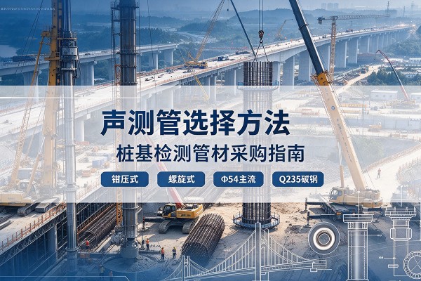 溆浦声测管选型标准