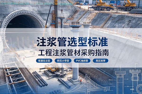 溆浦注浆管选型标准