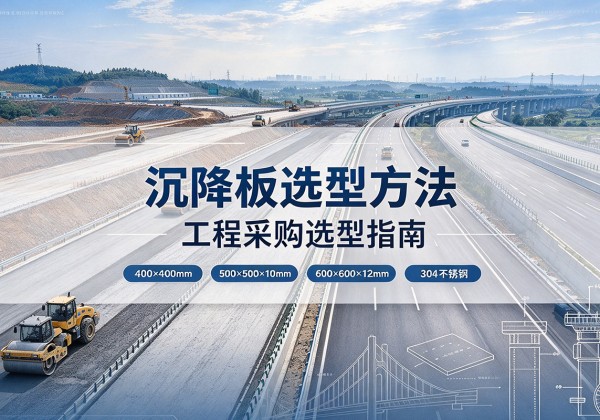 溆浦沉降板选择方法