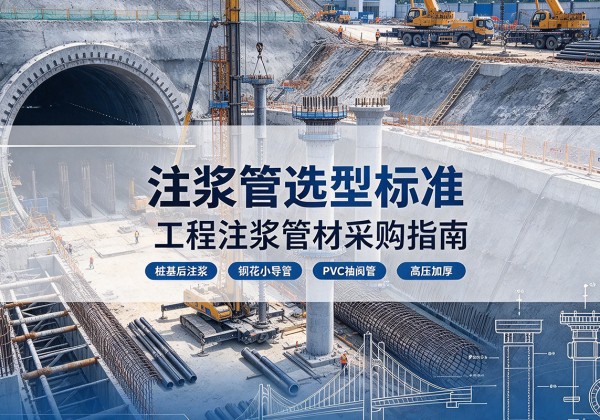 溆浦注浆管选型标准